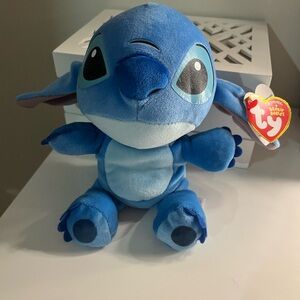 Ty Blue Stitch Stuffed Animal